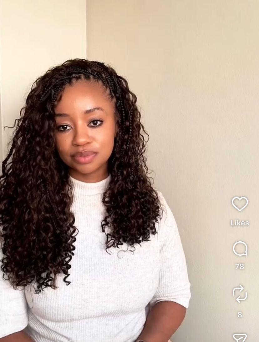 Boho Braided Curls